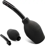 300ML Enema Anal Douches for Women, Portable Bidet Sprayer for Travel, Spherical Bidet Cleaner Tool for Adults, Black