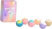 TOVINANNA 6pcs Bath Salt Ball Foot Bath Pills Bathing Bath Foot Foot Care Balls Sea Salt Balls Bath Salt Balls Bathing Balls Spa Foot Bath Balls Bathing Salt Balls