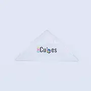 CMY Cubes Crystal Clear Display Stand - Cube Stand Pedestal for Displaying, Exploring & Showcasing Your Prism Cube Holder & Storage Stand