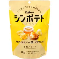 在飛比找Yahoo奇摩購物中心優惠-Calbee 卡樂先生蜂蜜奶油風味洋芋片(42g)