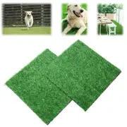 15'' x 20'' Dog Grass Pee Pad for Training, 2 Pack Artificial Grass Breathabl...