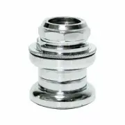 Tioga Beartrap 2 BMX bicycle headset - 1" threaded w/ 32.7mm cups CHROME (MADE