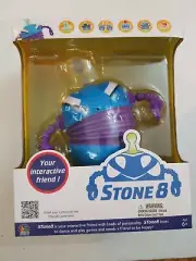 Stone8 Robot Blue Kid's Interactive Toy Robot Play Games Works with App NEW