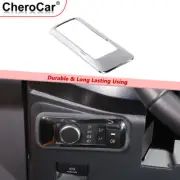 Head Light Switch Cover Trim Interior Accessories for Ford Bronco 2021+ Chrome (for: Ford)
