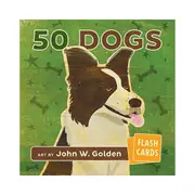 John W Golden 50 Dogs Flash Cards