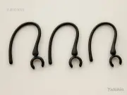 3 New Black Ear Hooks Loops Clips for Jawbone ERA Headset -NEW