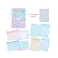 在飛比找蝦皮購物優惠-三麗鷗 CINNAMOROLL MEMOPAD 8 圖案 1