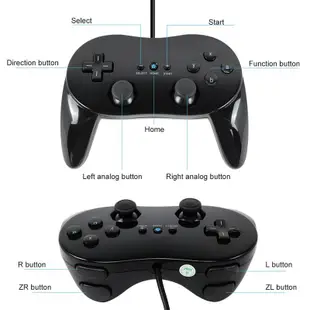 遊戲手柄適用於任天堂 Wii/Wii U 有線遊戲控制器適用於 Wii 遠程配件視頻遊戲操縱桿