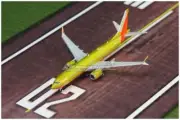 1:400 GeminiJets SOUTHWEST BOEING 737 MAX8 Passenger Airplane Diecast Model