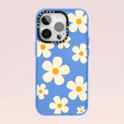 iPhone 16 15 14 13 12 11 Pro Max Plus Case Shockproof Clear Daisy Floral Cover