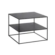 Modern Furniture PEBBLE Coffee Table 65x65cm - Black