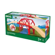 4pc Brio Curved Bridge Kids/Childrens Pretend Play Interactive Toy Playset 3y+
