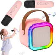 Karaoke Machine for Kids- Portable Bluetooth Mini Karaoke Microphone Singing ...