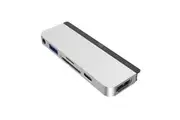 HyperDrive 6-in-1 USB-C Hub for iPad Pro - Silver [HD319B-SILVER]
