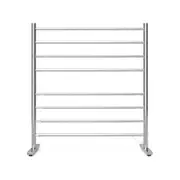 Forme 850mm Stainless Steel Freestanding Heated Towel Rail