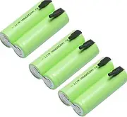 2.4 V 2200 MAh Rechargeable Battery Pack Compatible with Philips Electric Shaver Cool Skin HQ7740 HQ7742 HQ7760 HQ7780 HQ7782 Etc.(3 PCS)