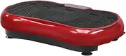 1000W Vibrating Plate Exercise Platform - Dark Red