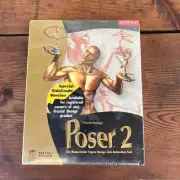 POSER 2 Figure Design Animation Tool Macintosh PC Fractal Design Co Sealed New
