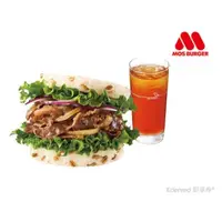 在飛比找蝦皮購物優惠-摩斯漢堡 C525超級大麥燒肉珍珠堡+冰紅茶(L) ꙮ 即享