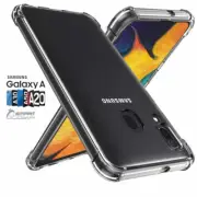 Clear Bumper TPU Gel Jelly Soft Case Cover For Samsung Galaxy A20 A30 A50