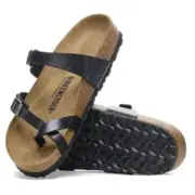 Birkenstock Mayari Regular Fit Birko Flor Graceful Licorice - US M 6 W 8 EU 39
