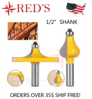 REDS Y91210-8 - Thumbnail 2 Piece set Handrail Router Bit Set 1/2" Shank
