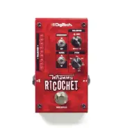 Mini Pitch Acoustic Guitar Effect Pedal, Red (Whammy Ricochet)