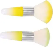 Beavorty 2pcs Nail Art Dust Brush Brushes Lash Scrubber Nail Gel Polish Scrubbing Gel Polish Remover for Nails Cuticle Remover Cleaning Face Mask Applicator Manicure Dusting Brush Cleaner