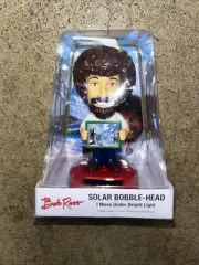 Bob Ross Solar Dancing Bobble-Head - I Move Under Bright Light Bobblehead New