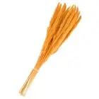 30Pcs Pampas Artificial Grass,17" Fake Pampas for Wedding Decoration, Orange