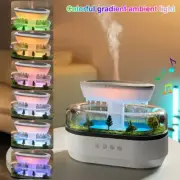 Rain Cloud Mist Humidifier Aroma Diffuser 7-Color LED Night Light for Bedroom