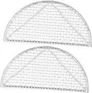 COOLHIYA 2 Pcs Mesh Strainer Thickened Sieve Japanese-Style Restaurant Tool Fry Mesh for Tempura