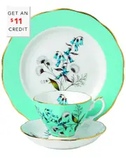 Royal Albert 100 Years Festival Teacup And Saucer 3Pc Set with $11 Credit