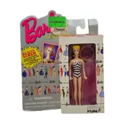 Vintage 1995 Barbie Keychain "Original Barbie" Movable Limbs and Head NEW w Box