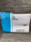 NEW Vintage JCPenney Solid White Flat Sheet Full SZ No Iron Muslin