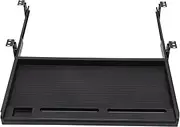 TEHAUX Keyboard Tray Under Desk Slide Out Drawer Desk Accessory Keyboard Holder Easy Install