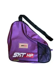 Ice & Inline Skate Bag - Premium Bag to Carry Ice Skates, Roller Sk. Purple