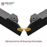 1P ZQ2525R-3 + ZQ2525L-3 Lathe Turning Tool Tool External Grooving Tool Holder