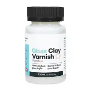 120ml Air Dry Clay Varnish Glaze Clay Gloss Varnish Waterproof Sealant High Glos