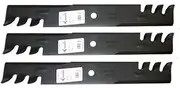 3pk 12733 Mulching Blades Compatible with Hustler 797704, 797712, 601124, 797696 Spartan 438-0001-00, 438-0001-00