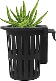 Plant Holder for Aquarium | Aquarium Plant Basket - Fixture Accessories Decoration Cup for Indoor Outdoor Bookshelf Shower Garden Decor