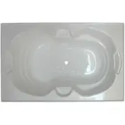 Andorra 1790*1100*530mm Bath Tub White Acrylic Drop in Australia Made