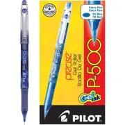 PILOT Precise P-500 Gel Ink Rolling Ball Stick 12-Pen Marbled Barrel Extra Fine