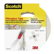 3M Scotch Fibre Glass Tape (48mm x 50m) White Plastering Tape inc VAT