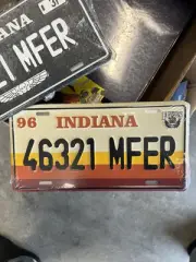 3Floyds Brewery Indiana License Plate Tin Tacker 3F Metal Beer Sign New 3 Floyds