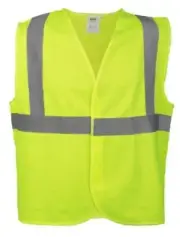 Cordova Hi Vis Vests Style V221 Class 2 4XL Hook Loop Closure Lightweight