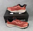 Under Armour Charged Maven Trail Men's 10 Athletic Shoes Red Brown 3026136-603