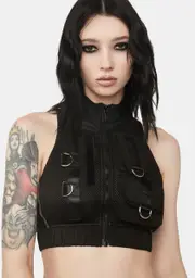 [Namilia] Tactical Zip-Up Vest Top