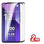 1-3Pcs 9H Curved Tempered Glass for Xiaomi Redmi Note 13 Pro+ 14 Pro plus 5G Scr