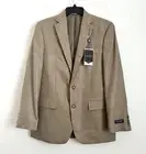 Ralph Lauren Mens 40Long Classic Fit Neat UltraFlex Sport Coat In Tan